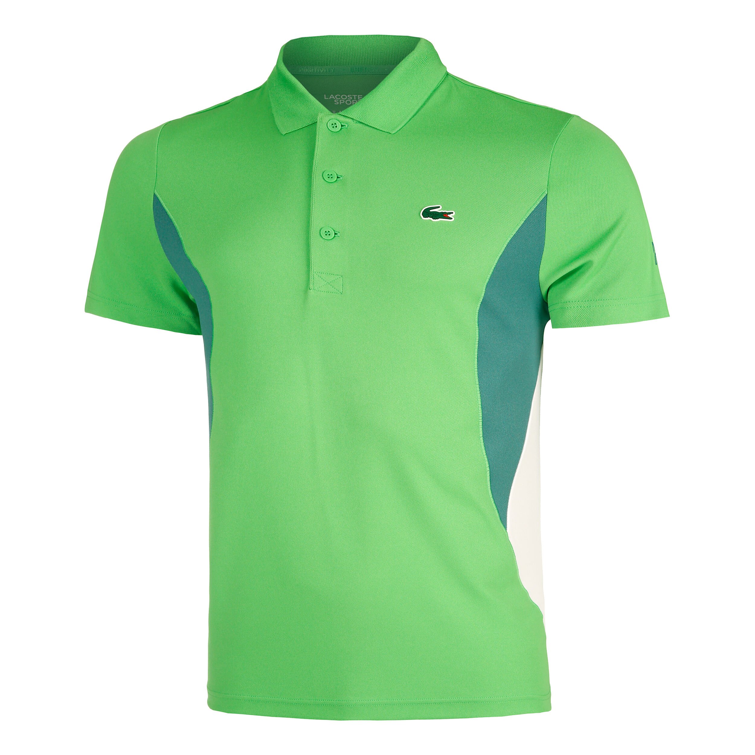 Buy Lacoste Polo Hombres Verde Multicolor online Tennis Point ES