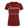 Team Tech Camiseta De Manga Corta Mujeres-Rojo Oscuro