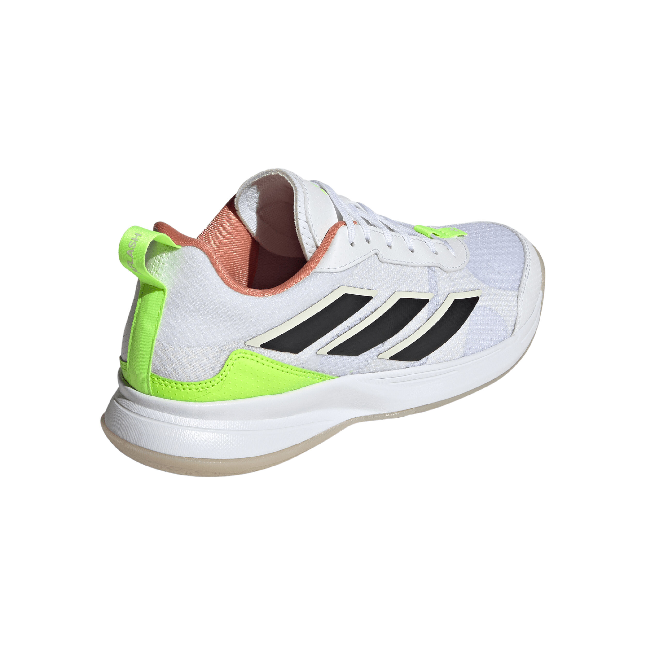 Tenis adidas blancos neon top