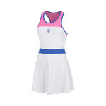 Ropa Quiet Please Quiet Please Racerback Vestido Chicas - blanco, azul