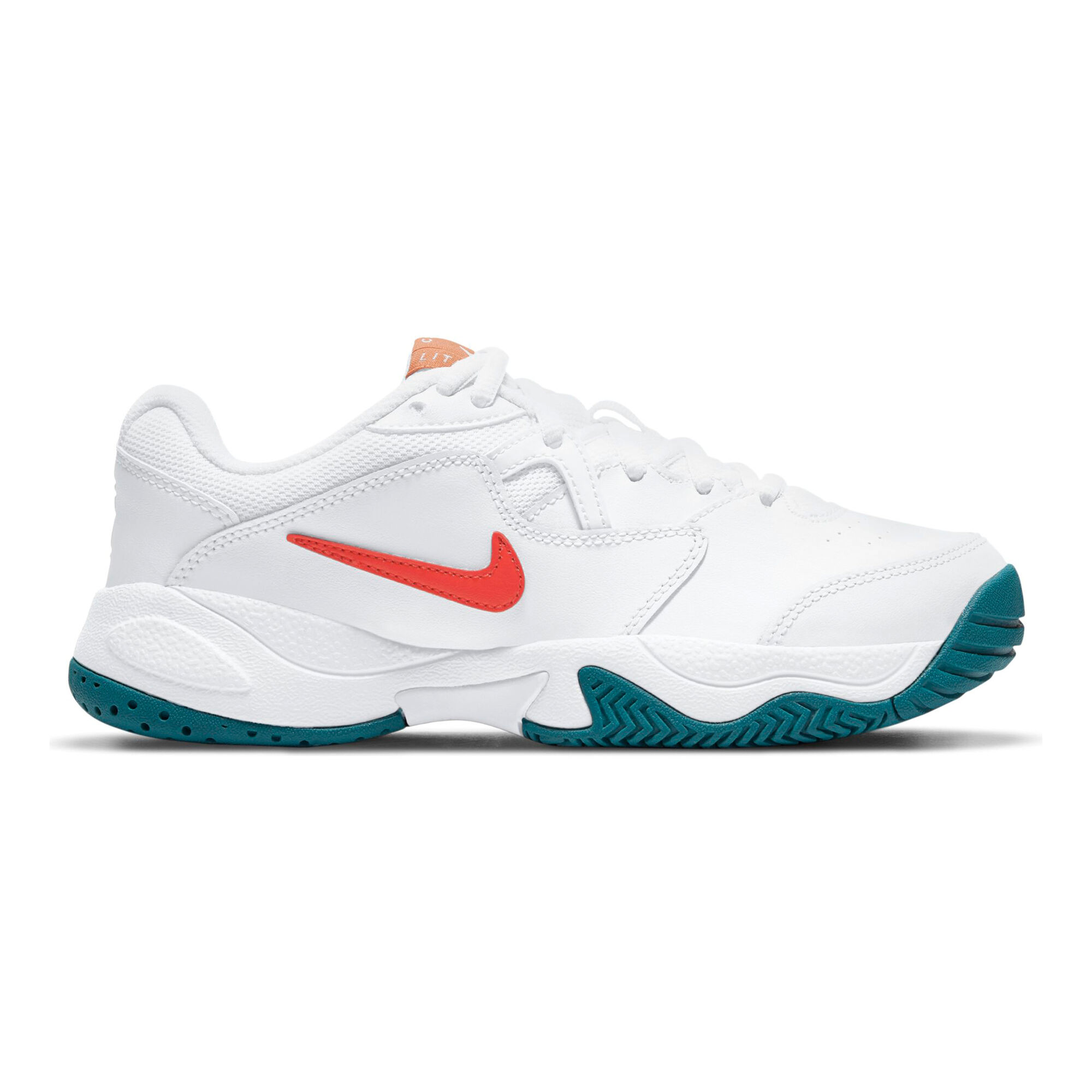 Nike Court 2 Zapatilla Todas Las Superficies Niños - Blanco, Naranja compra online | Tennis-Point