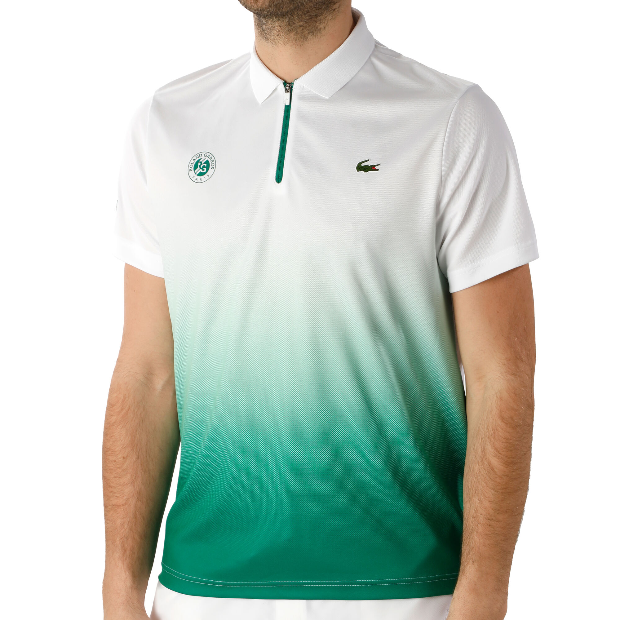 Lacoste Garros Polo Hombres - Verde Oscuro, Verde compra online | Tennis-Point