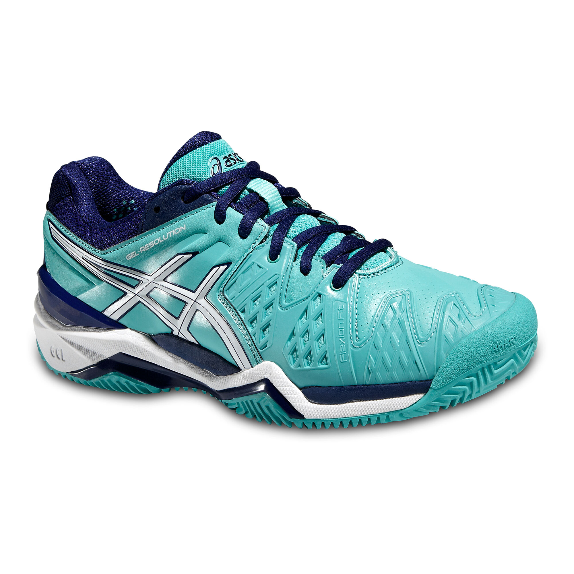 Asics Gel-Resolution Clay Zapatilla Tierra Batida - Azul Claro, Blanco compra online | Tennis-Point