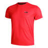 Logo Small Camiseta De Manga Corta Hombres-Rojo