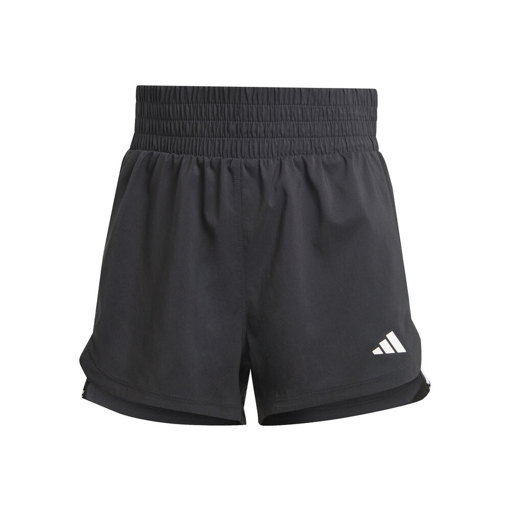 adidas Pacer Woven High Shorts Mujeres-Negro