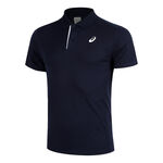 Ropa de tenis ASICS ASICS Court Polo Hombres-azul oscuro