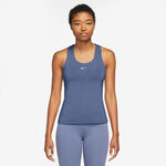 Ropa Nike Nike Dri-Fit Swoosh Camiseta de tirantes Mujeres - azul, blanco