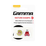Accesorios para raquetas Gamma Gamma Shockbuster Sonnenblume/Marienk&auml;fer Antivibradores-Amarillo,Rojo