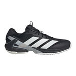 Zapatillas de tenis adidas adidas Adizero Ubersonic 5 Zapatilla Tierra Batida Hombres-Negro,Plateado