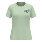 Ropa Odlo Odlo Essential Print Camiseta De Running Mujeres-Mint
