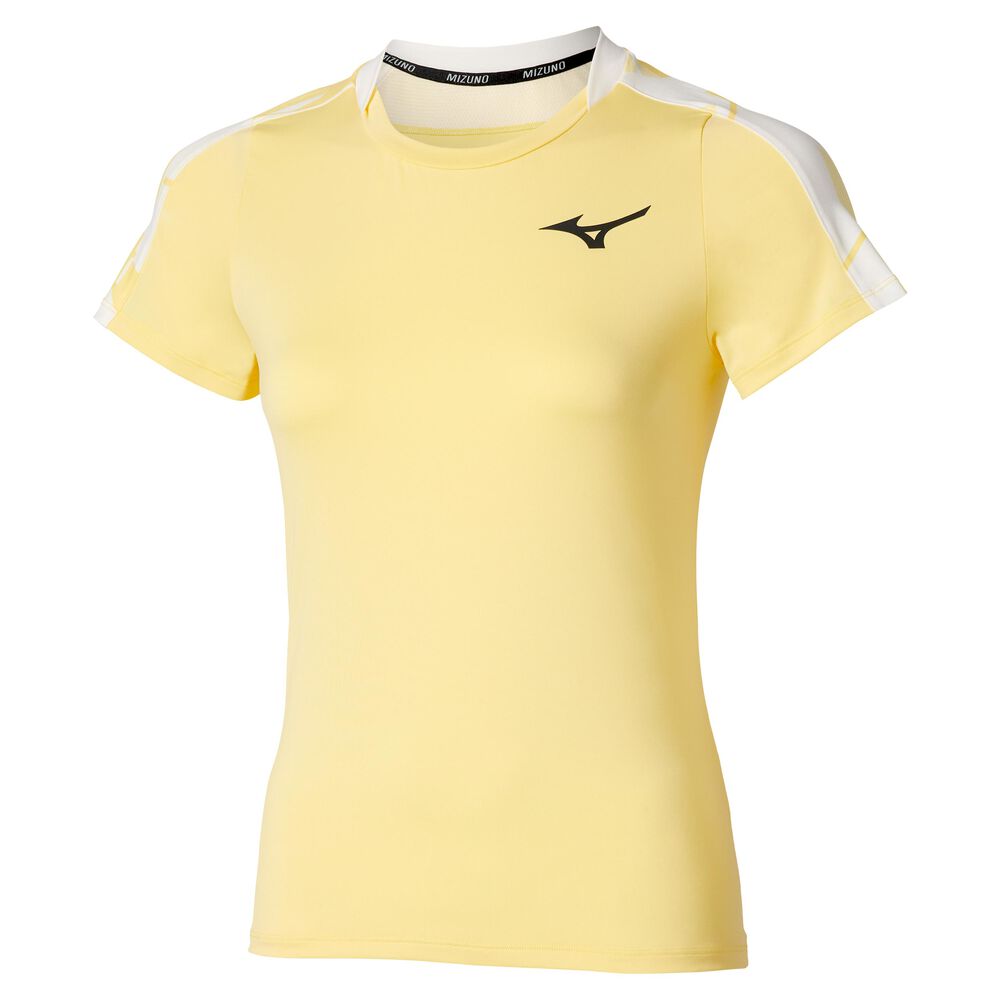 Mizuno Daybreakers Printed Camiseta De Manga Corta Mujeres - Lima