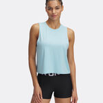 Ropa Under Armour Under Armour Vanish Energy Crop Camiseta De Tirantes Mujeres-Azul