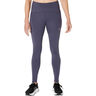 Road Winter High Waist Mallas Para Correr Mujeres-Azul-gris