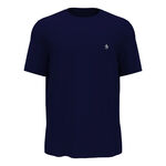 Ropa Original Penguin Original Penguin Solid Camiseta De Manga Corta Hombres-Azul Oscuro