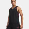 Velociti Elite Singlet Camiseta de running Hombres-negro, rosa