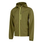 Ropa NEO NEO  Feel the Vybe Fly Chaqueta para correr Hombres-oliva, lima
