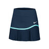 Dri-Fit Advantage Pleated Falda Mujeres - azul oscuro, turquesa