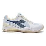Zapatillas de tenis Diadora Diadora  Blushield Torneo 3 Zapatilla tierra batida Hombres-blanco,azul