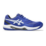 Zapatillas de tenis ASICS ASICS Gel-Dedicate 8 Zapatilla Tierra Batida Hombres-Azul Oscuro,Blanco