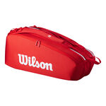 Wilson Wilson Tour Super Tour Raquetero De 6-Rojo