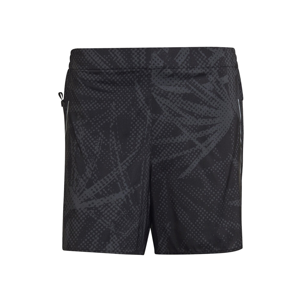 adidas BTN 5in Shorts Hombres-Gris