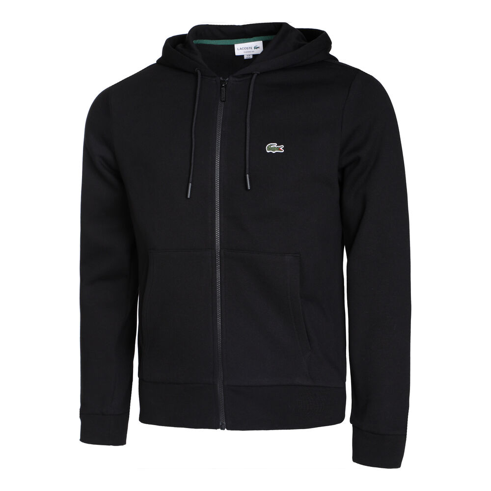 Lacoste Classic Sudadera Con Cremallera Hombres - Negro