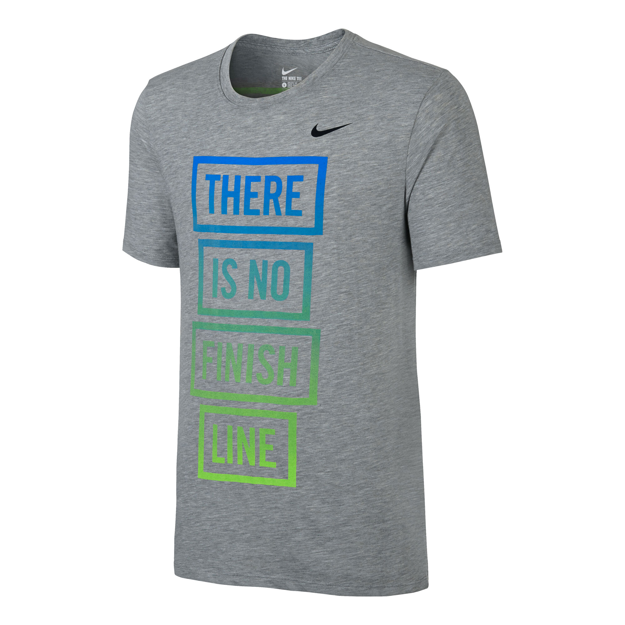 espina creciendo rodar Nike Run There Is No Finish Line Camiseta De Manga Corta Hombres - Gris,  Azul compra online | Tennis-Point