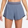 Court Dri-Fit Advantage Ace High Rise Shorts Mujeres - Azul-gris