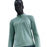 Pacer Half-Zip Camiseta de running Hombres - turquesa, plateado