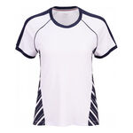 Fila Fila Josefine Camiseta de manga corta Mujeres-blanco, azul oscuro