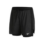 Ropa Nike Nike Dri-Fit Stride 2in1 7in Pantalones Cortos Hombres-Negro,Gris