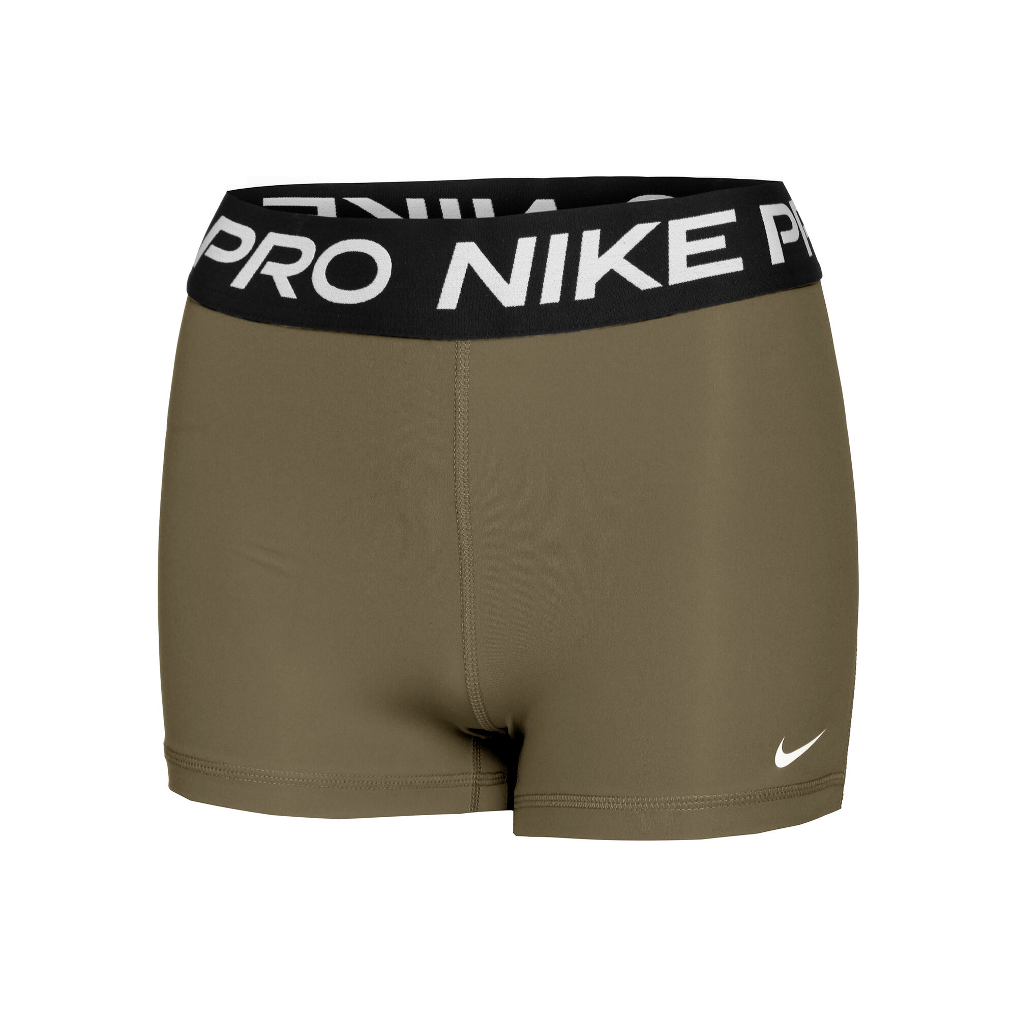 músculo Intrusión acampar Nike Pro 3in Shorts Mujeres - Verde, Negro compra online | Tennis-Point