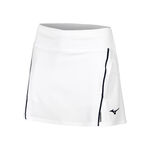 Ropa Mizuno Mizuno Hex Rect Falda Mujeres-Blanco,Azul Oscuro