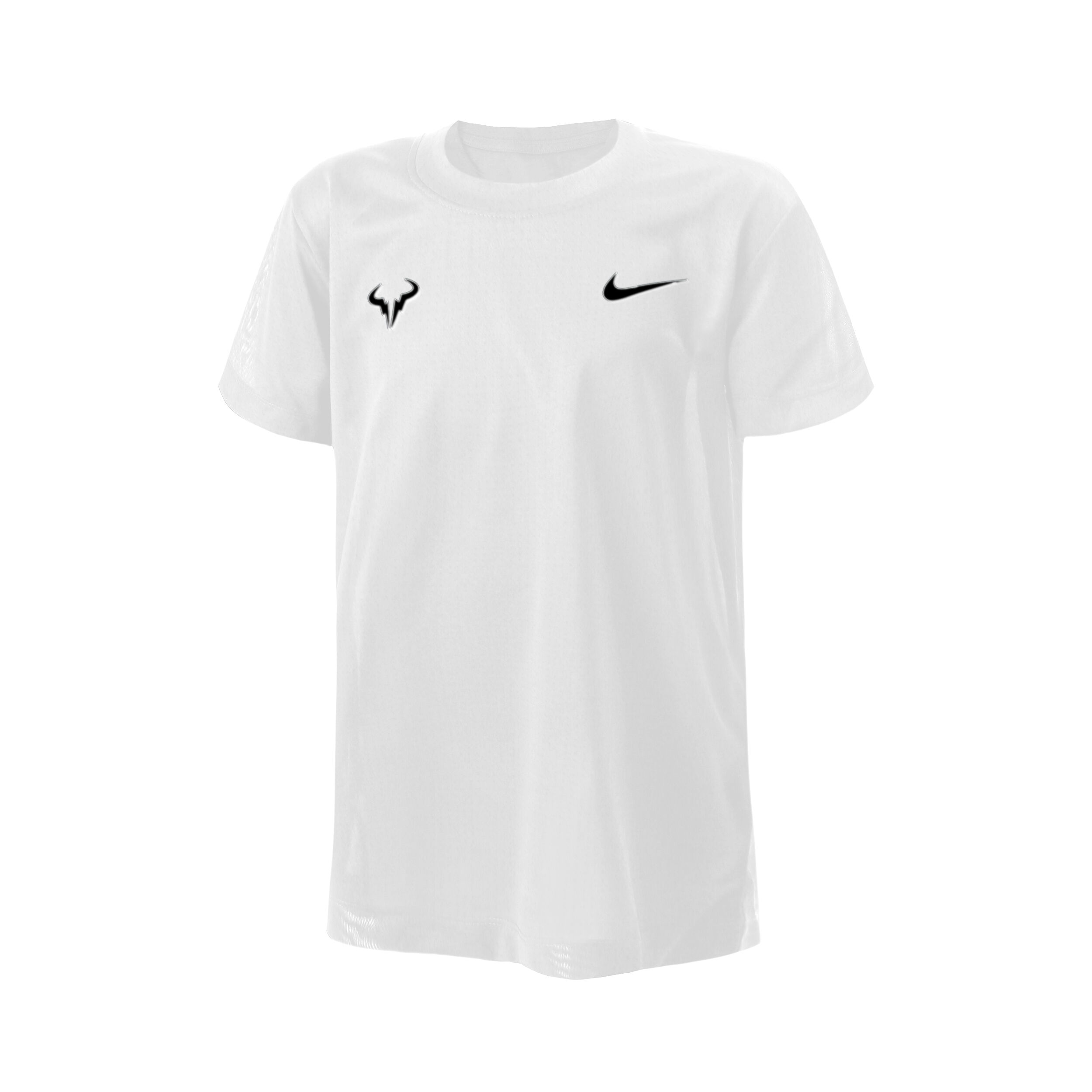Buy Nike Rafael Nadal Dri Fit Camiseta De Manga Corta Ninos Blanco Negro online Tennis Point ES