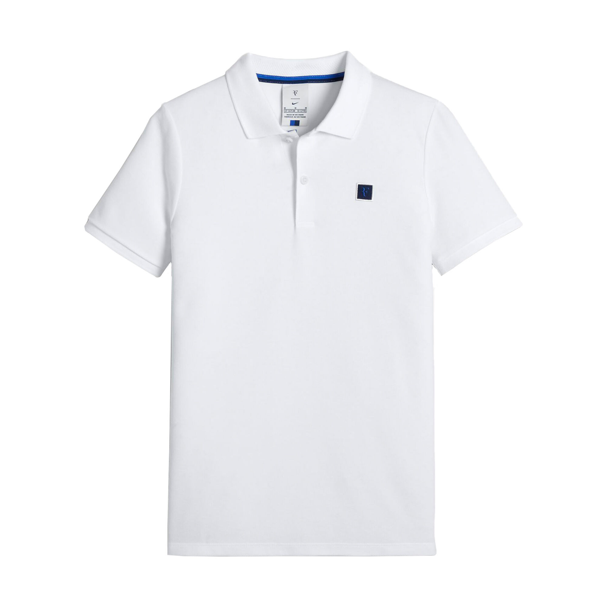 Roger Federer Court Polo Chicos - Blanco compra online | Tennis-Point