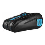 Bolsas de tenis Wilson Wilson Elite Raquetero De 15 Edición Especial-Negro,Azul