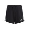 3-Stripes Shorts Chicas-Negro,Blanco