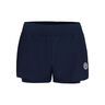 Crew 2in1 Shorts Mujeres-Azul Oscuro