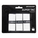 Sobregrips Dunlop Dunlop Super Tac Pack De 3-Blanco