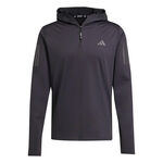 Ropa adidas adidas Own The Run Winter Half-Zip Camiseta De Running Hombres-Negro