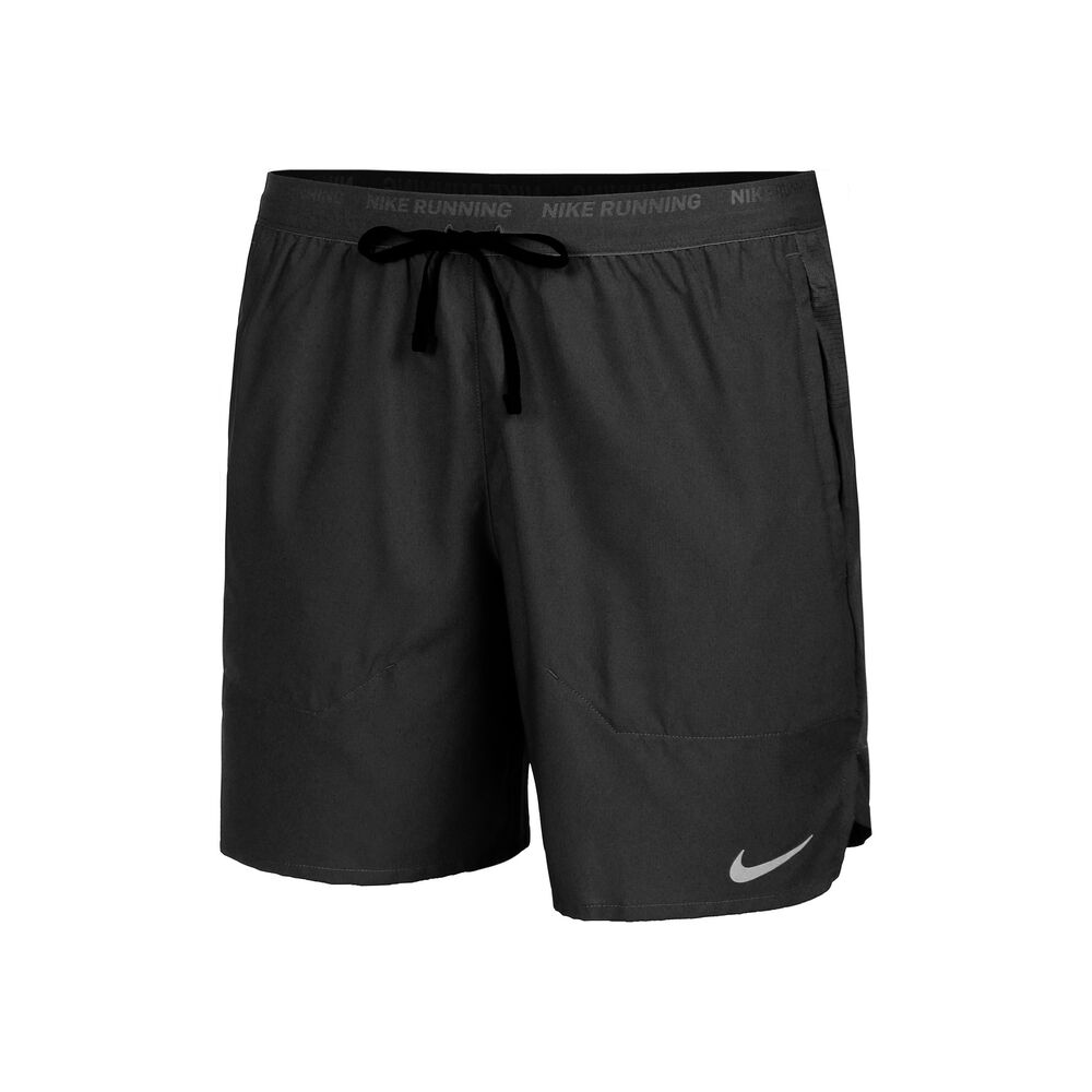 Nike Dri-Fit Stride 7in Brief-Lined Shorts Hombres-Negro