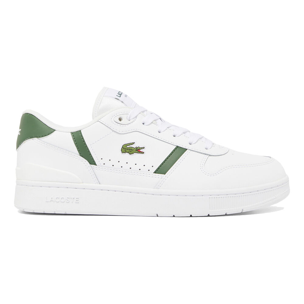 Lacoste T-Clip Set Zapatilla De Ocio Hombres - Blanco, Verde