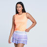 Twist Front Camiseta De Tirantes Mujeres-Naranja