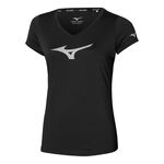 Ropa Mizuno Mizuno Core RB Camiseta De Running Mujeres-Negro