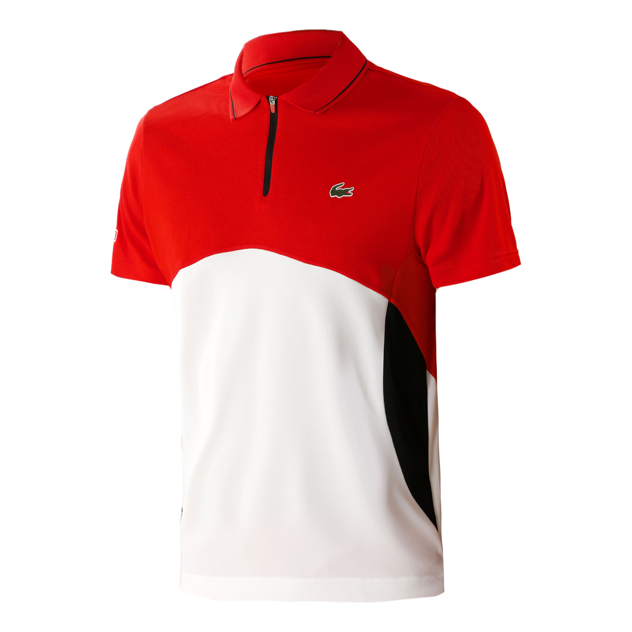 Pull lacoste rouge et blanc sales