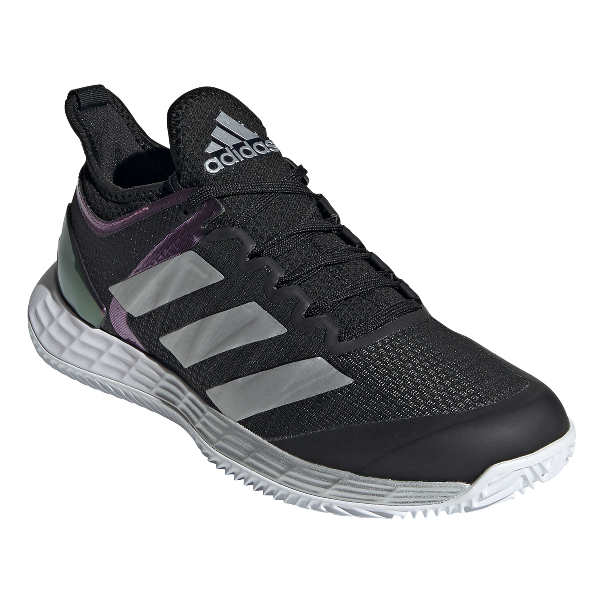 Adizero Ubersonic 4 Clay Zapatilla Tierra Batida Mujeres Negro Lila