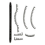 Accesorios para raquetas Babolat Babolat Pure Aero 98 Juego De Cintas Con Ojales-Negro