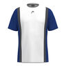 Club 25 Tech Camiseta De Manga Corta Hombres-Blanco,Azul Oscuro