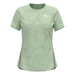 Ropa Odlo Odlo Zeroweight Engineered Chill-Tec Camiseta De Running Mujeres-Salvia