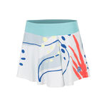 Ropa de tenis BIDI BADU BIDI BADU Hey Laguna Wavy Falda Chicas-blanco, multicolor